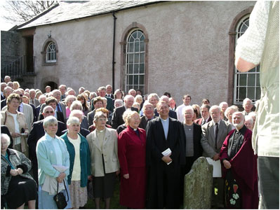 After the service. The official photo After the service. The official photo