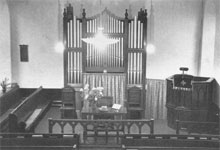 Woodger and Hunter new organ 1962