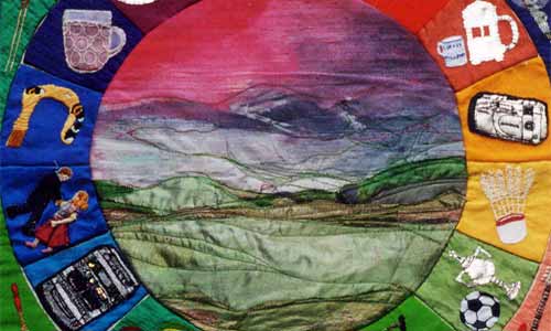 millennium embroidery panels